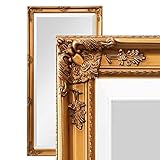 dasmöbelwerk XXL Barock Wandspiegel Spiegel 200 x 100 cm Antik-Stil...