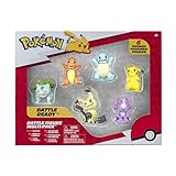 Pokémon PKW2684 - Battle Figure Multipack - 6er Pack, offizielle bewegliche...
