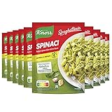 Knorr Spaghetteria Nudel-Fertiggericht Spinaci leckeres Nudelgericht fertig in 6...