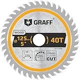 125 mm Winkelschleifer Sägeblatt für Holz, Sperrholz, Laminat, Trockenbau,...