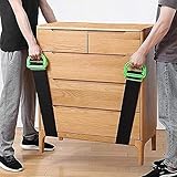 2 PCS Tragegurte Umzug, Transportgurt, 153CM Schwerlast Umzug Hebegurt Tragegurt...