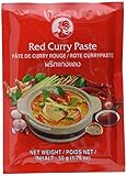 COCK Currypaste Rot, mittlere Schärfe, authentisch thailändisch Kochen,...