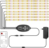 SINJIAlight LED Pflanzenlampe,Pflanzenlicht Streifen,Vollspektrum Pflanzenlicht...