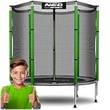 Neo-Sport Trampolin Für Kinder Outdoor Garten Mit Externem Sicherheitsnetz 140...