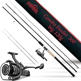 Paradox Fishing Feederrute 3,6m 120g mit 4000 Runner Rolle I Method Feeder Rute...