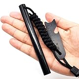 makstore XL Feuerstahl Feuerstarter Feuerstein Firesteel Set für Wildnis...