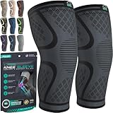 MODVEL Kniebandage Set für Damen und Herren, atmungsaktive Knee Support,...