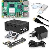 Raspberry Pi 5 8GB PCIe M.2 NVMe - Set | Metallgehäuse | Active Cooler | M.2...