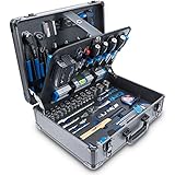 BGS 15501 | Werkzeugkoffer | 149-tlg. | Profi-Werkzeug | Alu-Koffer | gefüllt |...