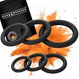 Long.Session® Penisring Set aus Silikon - VERBESSERTE VERSION 2.0 - Als...