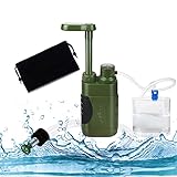 Outdoor Wasserfilter 5000L Survival Wasserfilter Trinkwasser Wasserfilter...