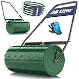 KESSER® Rasenwalze Metall befüllbar mit Wasser oder Sand mit 48 Liter...