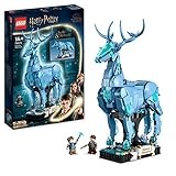LEGO 76414 Harry Potter Expecto Patronum, 2 in 1 Hirsch und Wolf Figur, 2-in-1...