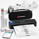 Phomemo M834 Thermodrucker A4, Mobiler Drucker A4 für Unterwegs, Büro, Schule,...