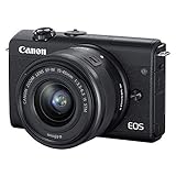 Canon EOS M200 Systemkamera Gehäuse - mit Objektiv EF-M 15-45mm F3.5-6.3 IS STM...