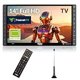 Xoro PTL 1450 V2 35,5 cm (14 Zoll) Tragbarer DVB-T/T2 Fernseher (freenet TV für...