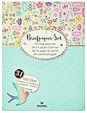Moses Flowers & Friends Briefpapier-Set | Briefbögen, Briefumschläge und bunte...