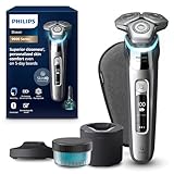 Philips Shaver S9000 – Elektrischer Nass-& Trockenrasierer für Männer,...