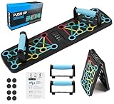 Push Up Board, Multi-Funktions Home Workout Equipment Faltbar Portable Press Up...