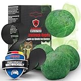 ABWEHR MEISTER Original 4X Marderschreck-Kugeln inkl. PKW-Halterung,...