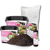 Rodopi Bio-Rosendünger Granulat – 3 Monate Langzeitwirkung – 100%...