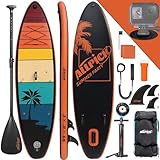 ALLPICK Premium SUP Board Set, Stand Up Paddling Board Aufblasbar, Mit Universal...
