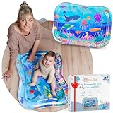 Mallie® Wassermatte Baby XXL 95x75 CM [100% BPA & Schadstoff-Frei] ab 3, 6 und...