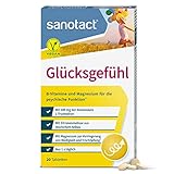 sanotact Glücksgefühl (20 Tabletten) • Natürlicher Stimmungsaufheller...
