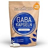 GABA Kapseln hochdosiert – 365 Stk. Je 500mg – Vegan – Gamma...