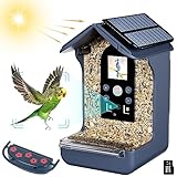 Rkdely Vogelfutterhaus, Vogelhaus Kamera mit Solares Vogelhäuschen mit 1080P HD...