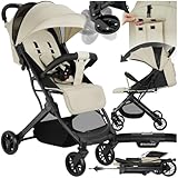 tectake® Buggy Kinderwagen von 0 bis 3 Jahre, Wagen für Baby Erstausstattung...