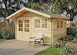 Gartenhaus Gabriel-34 mit Fußboden aus Holz, Gerätehaus 400x300, 10,07 m², 34...