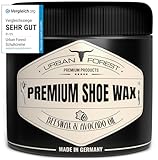 Schuhcreme Schuhwachs 250ml farblos mit Bienenwachs & Avocado-Öl | Lederpflege...