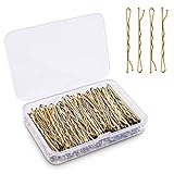 Haarnadeln, 150 Stück Wellenform Haarklammern, Metall Bobby Pins, Haarnadel-Set...