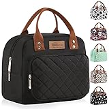 HOMESPON Isolierte Lunchtasche für Frauen Männer Arbeit Erwachsene Kühltasche...