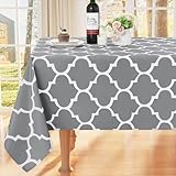 Smiry Tischdecke Abwaschbar Rechteckig 100x140cm Tischtuch Polyester...