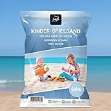 4myBaby GmbH - Spielsand 25kg | Quarz Sand für Sandkasten | Kinder Spielsand |...