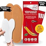 HEAT FOR FEET - Wärmesohlen für Schuhe - 30 Paar - Sofort wärmende & Bequeme...