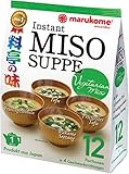 MARUKOME Miso-Suppenpaste, Vegetarisch, dunkel, Ryotei No Aji (1 x 224,55 g)