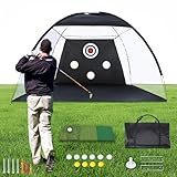 REDCAMP 10x7ft Golf-Trainingsnetz mit Schlagmatte für Indoor Outdoor Hinterhof,...