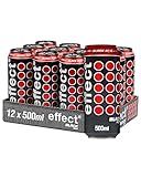 effect® BLACK AÇAÍ Energy Drink - 12 x 0,5l Dose - Erfrischungsgetränk mit...