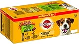 Pedigree Gemischte Selektion in Sauce – Hundenassfutter im Portionsbeutel –...