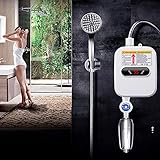 3500W Elektrischer Durchlauferhitzer, 220V Mini Dusche Warmwasserbereiter Mit...