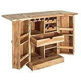 invicta INTERIOR riess-Ambiente.de Handgearbeiteter Barschrank MOSAICO 130cm...