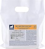 Forbury 1kg Glycerinseife Transparent Pro, Rohseife Seifenbasis (SLS-frei), Melt...