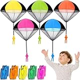 Jiosdo Fallschirm Spielzeug Kinder, 10 Stück Fallschirmspringer Spielzeug...