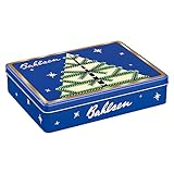 Bahlsen Weihnachtsdose 2024, 300 g, festliche Gebäckdose mit Klassikern wie...