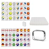 KBIBCK 65 Blöcke Seaside Escape Spiel, 30mm Escape Spiel Blöcke, Seaside...