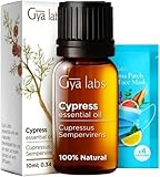 Gya Labs Ätherisches Zypressenöl (10ml) – Reines Öl von therapeutischer...