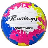 Beachvolleyball, offizielle Größe 5 - Runleaps, weich, wasserdicht,...